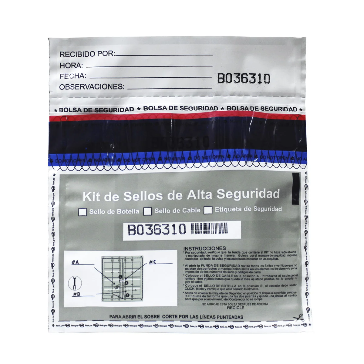 Para Precintos - Mediano