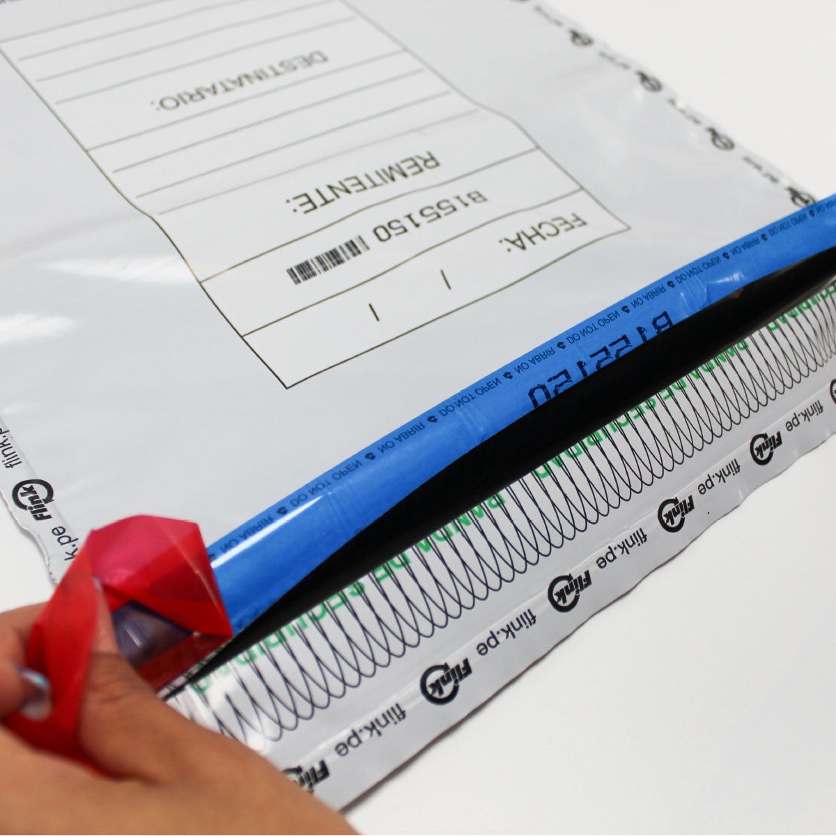 Empaque de seguridad opaco mediano - Imagen 4