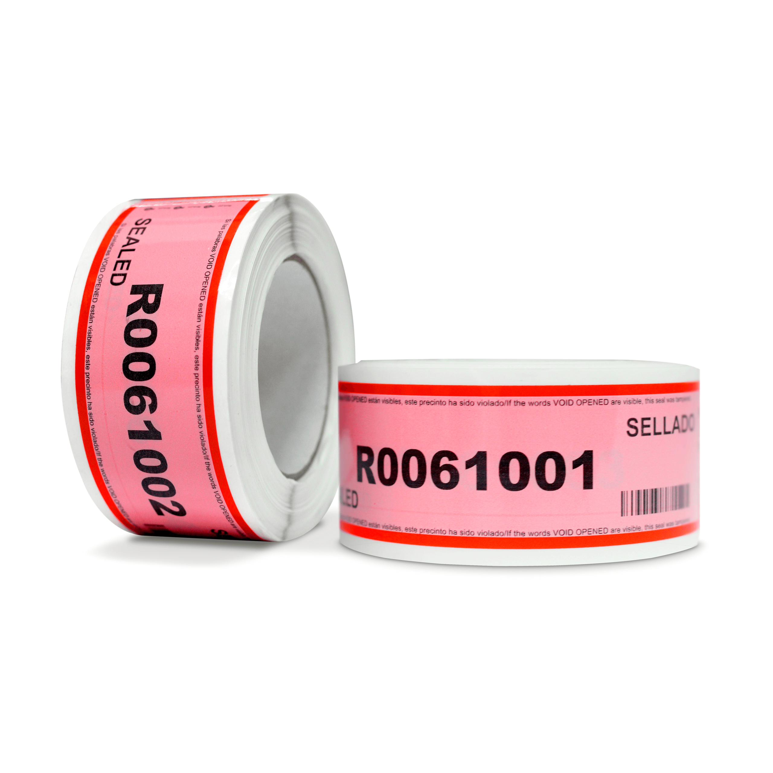 Etiqueta de Seguridad para Contenedores 20 x 5 cm