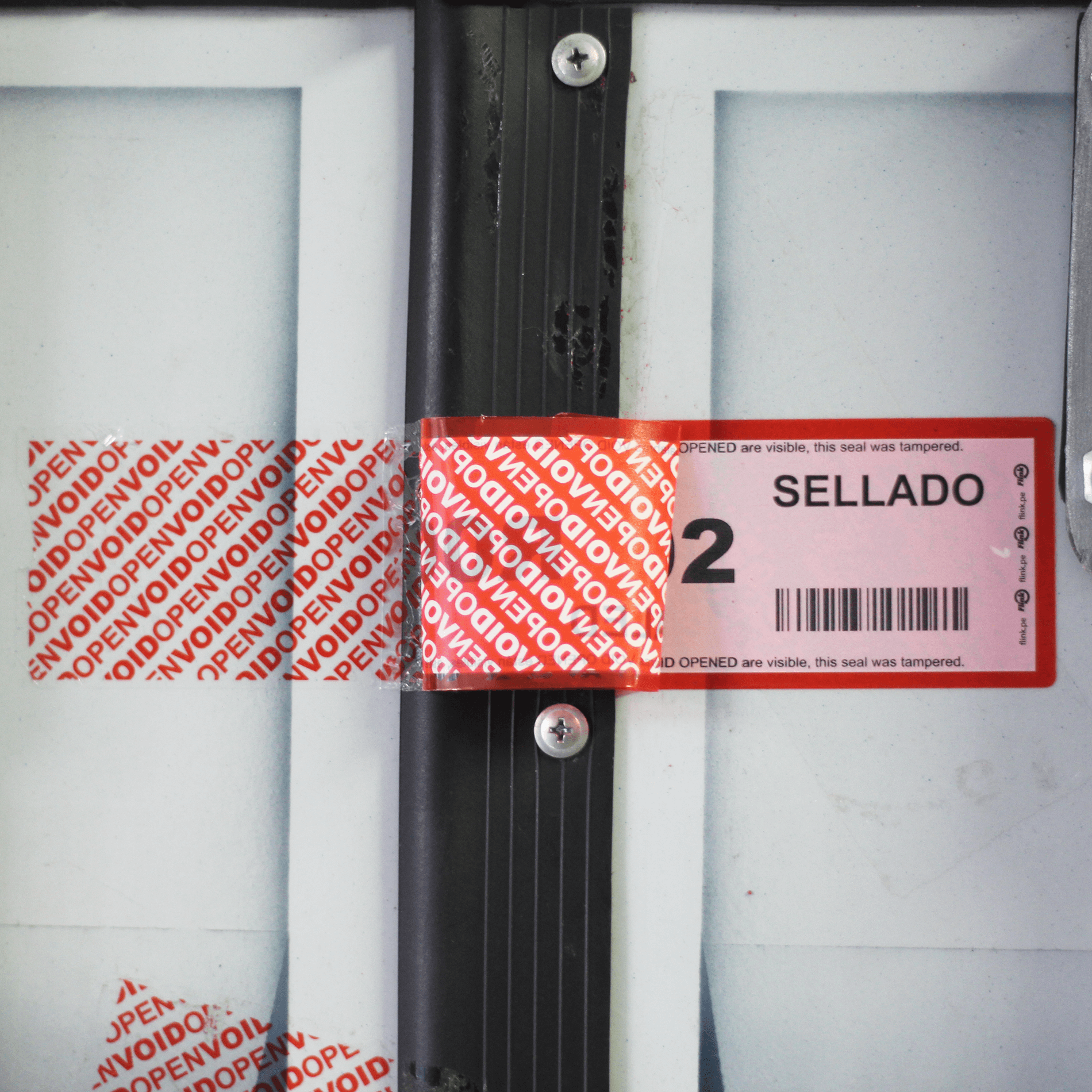 Etiqueta de Seguridad para Contenedores 20 x 5 cm - Imagen 2